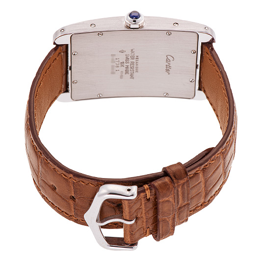 カルティエ タンクアメリカンLM W2601356 シルバー 中古 サブカット 2枚目