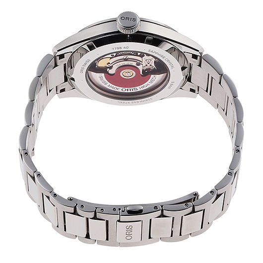 オリス ビッグクラウン ポインター デイト 01 754 7798 4065 ターコイズブルー 中古 サブカット 2枚目