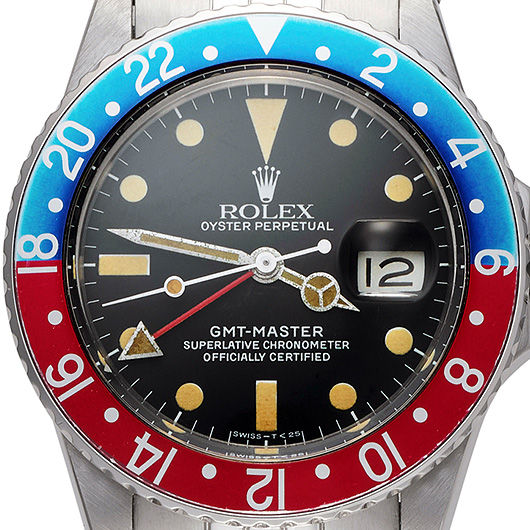 ロレックス GMTマスター 16750 ブラック アンティーク サブカット 3枚目