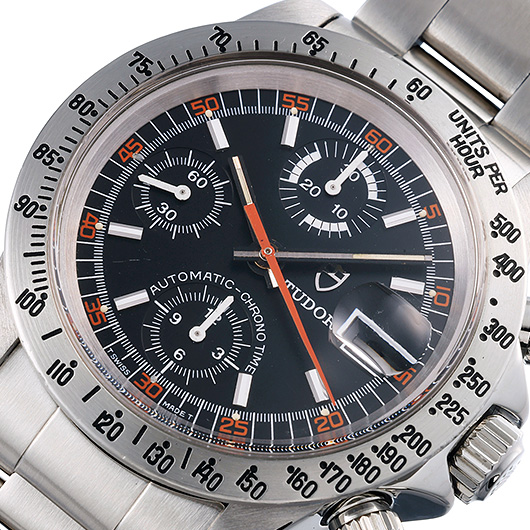 チューダー/チュードル クロノタイム モンテカルロ 94300 ブラック アンティーク サブカット 1枚目