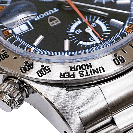 チューダー/チュードル クロノタイム モンテカルロ 94300 ブラック アンティーク サブカット 8枚目