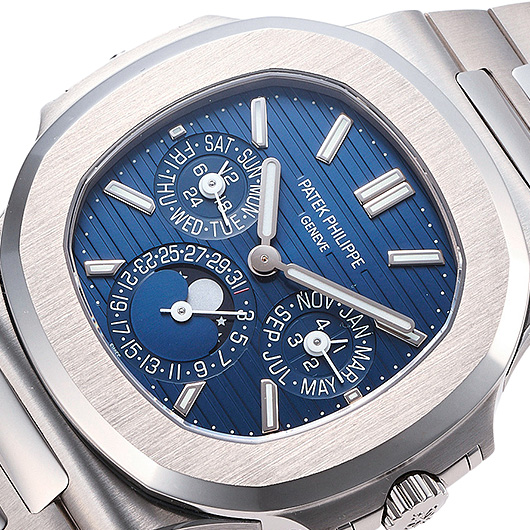 パテックフィリップ ノーチラス 永久カレンダー 5740/1G-001 ブルー 新品未使用 サブカット 1枚目