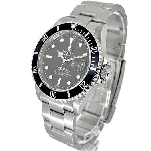 ロレックス サブマリーナ デイト 16610 ブラック 中古 サブカット 1枚目