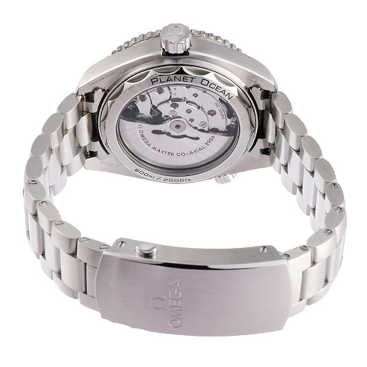 オメガ シーマスター プラネットオーシャン コーアクシャル マスタークロノメーターGMT 215.30.44.22.01.001 ブラック 中古 サブカット 2枚目