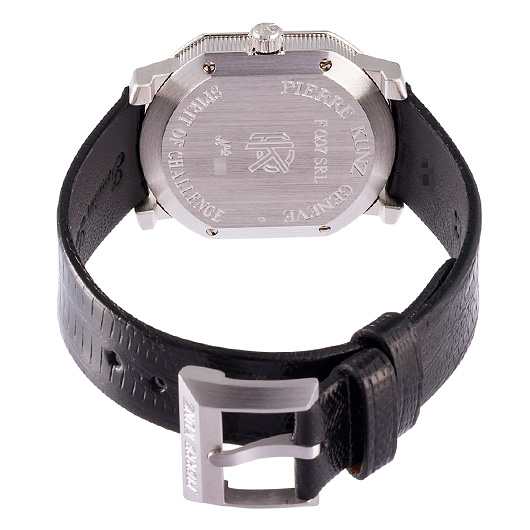 ピエール・クンツ レトログラード セコンド FQ07SRL シルバー 中古 サブカット 2枚目