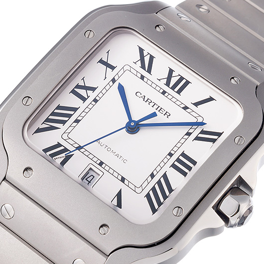 カルティエ サントス ドゥ カルティエ ウォッチ LM WSSA0089 シルバー 中古 サブカット 1枚目