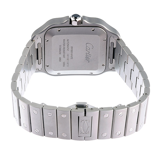 カルティエ サントス ドゥ カルティエ ウォッチ LM WSSA0089 シルバー 中古 サブカット 2枚目