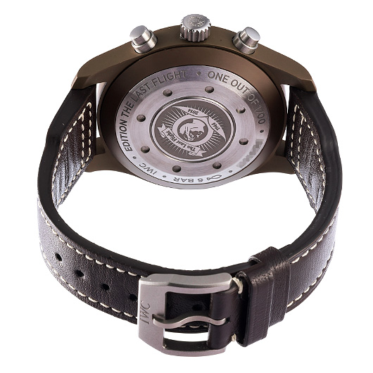 IWC パイロットウォッチ クロノグラフ ラストフライト IW388004 ブラウン 中古 サブカット 2枚目