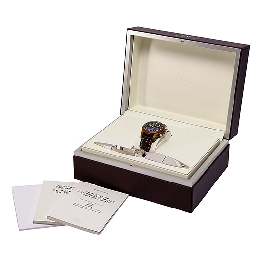 IWC パイロットウォッチ クロノグラフ ラストフライト IW388004 ブラウン 中古 サブカット 3枚目