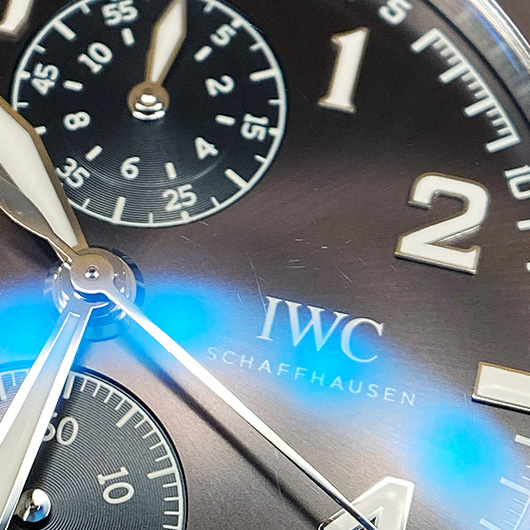 IWC パイロットウォッチ クロノグラフ ラストフライト IW388004 ブラウン 中古 サブカット 5枚目