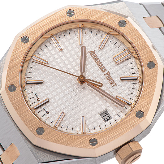 オーデマ・ピゲ ロイヤルオーク オートマティック 15550SR.OO.1356SR.02 シルバー 新品未使用 サブカット 1枚目