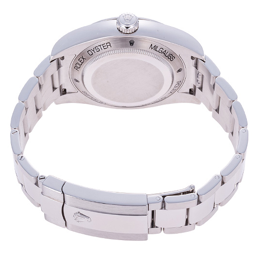 ロレックス ミルガウス 116400GV Zブルー 中古 サブカット 2枚目