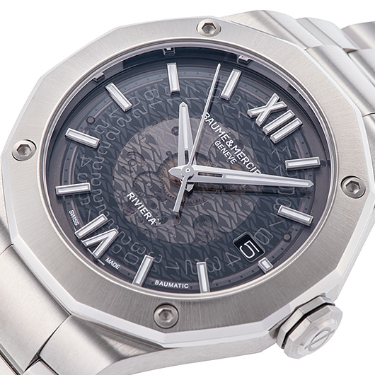 ボーム＆メルシェ リビエラ M0A10702 グレー 新品 サブカット 1枚目