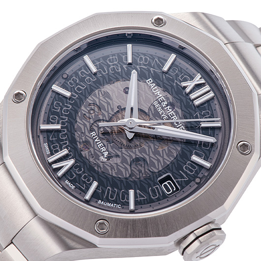 ボーム＆メルシェ リビエラ M0A10715 グレー 新品 サブカット 1枚目