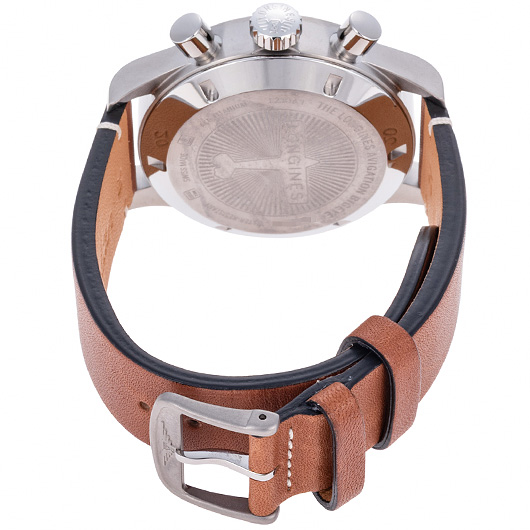 ロンジン ヘリテージ アビゲーション ビッグアイ L2.816.1.93.2 ブルー/ブラック 中古 サブカット 2枚目