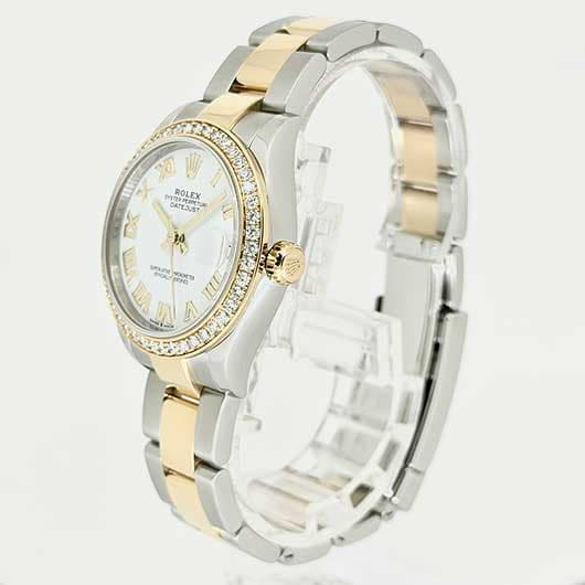 ロレックス デイトジャスト 278383RBR ホワイト 中古 サブカット 1枚目