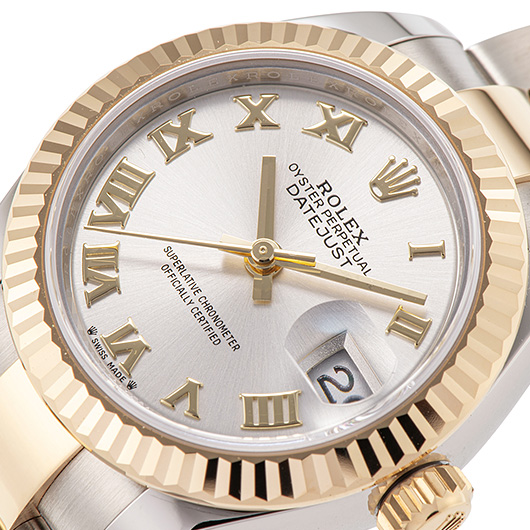 ロレックス デイトジャスト 28 279173 シルバー 新品 サブカット 1枚目