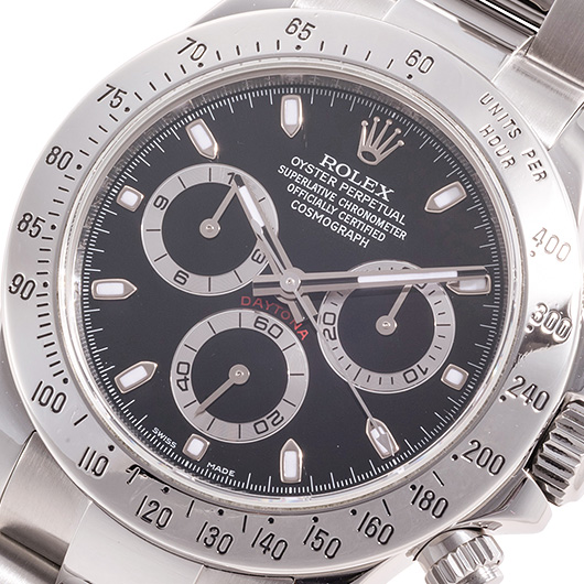ロレックス デイトナ 116520 ブラック 中古 サブカット 1枚目