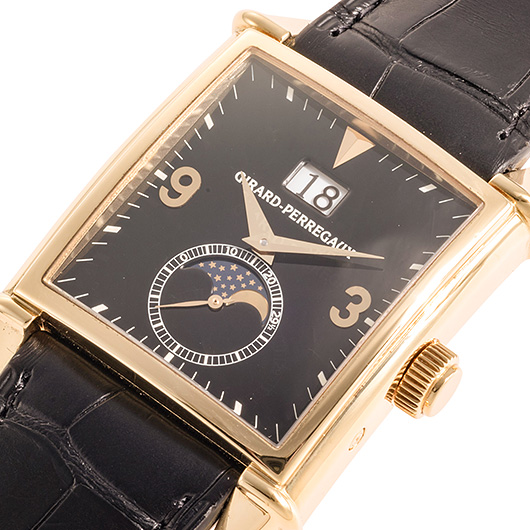 ジラールペルゴ ヴィンテージ1945 2580 ブラック 中古 サブカット 1枚目