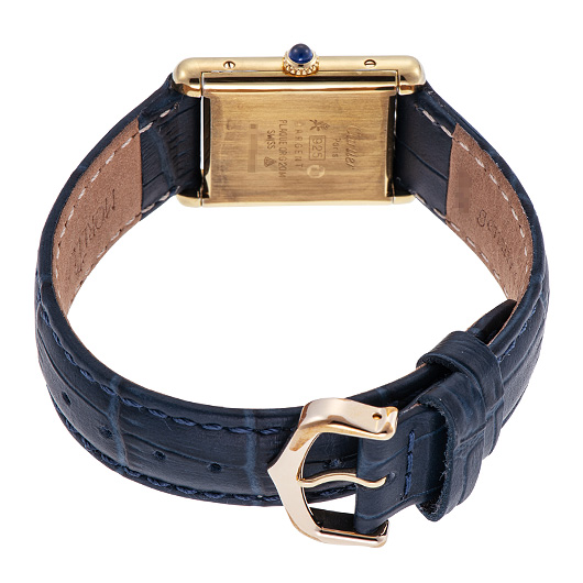 カルティエ マストタンク ヴェルメイユ LM 81975413 ブルー 中古 サブカット 2枚目