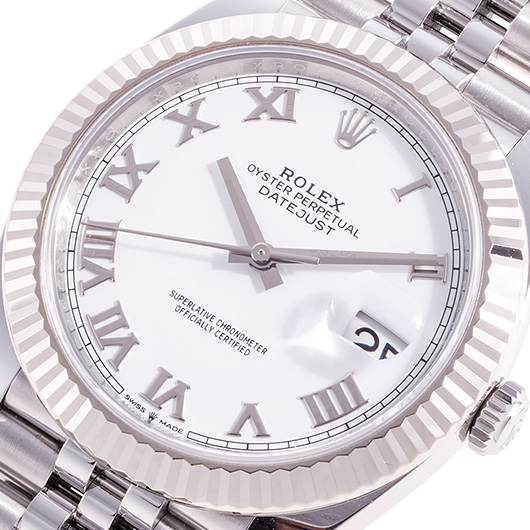 ロレックス デイトジャスト41 126334 ホワイト 中古 サブカット 1枚目