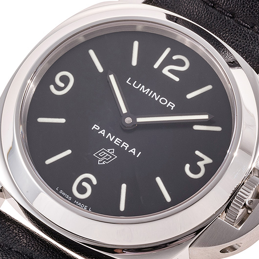 パネライ ルミノール ベース ロゴ PAM00000 ブラック 中古 サブカット 1枚目
