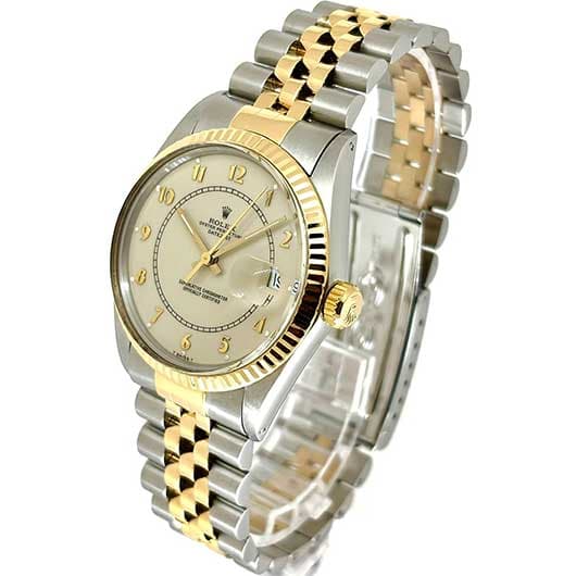 ロレックス デイトジャスト 16013 アイボリー アンティーク サブカット 1枚目