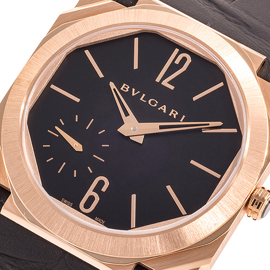 ブルガリ オクト フィニッシモ 103286 ブラック 中古 サブカット 1枚目