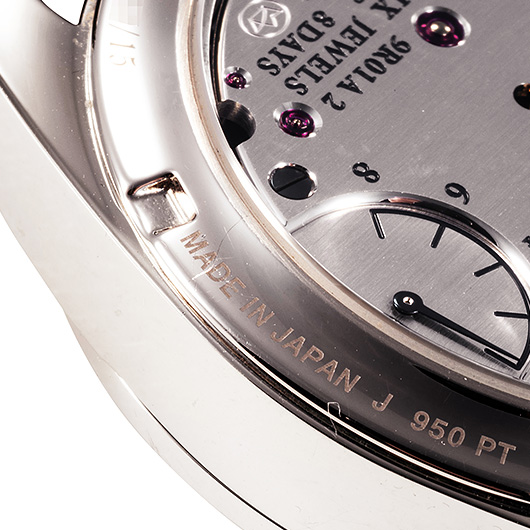 セイコー マスターピースコレクション SBGD207 グリーン 中古 サブカット 9枚目