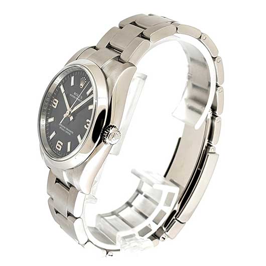 ロレックス オイスター パーペチュアル 114200 ブルー 中古 サブカット 1枚目