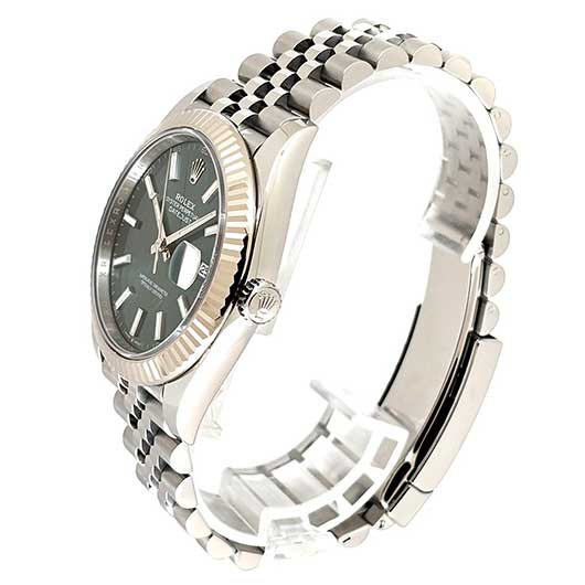 ロレックス デイトジャスト41 126334 ミントグリーン 中古 サブカット 1枚目