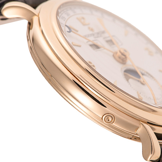 ヴァシュロンコンスタンタン ヒストリカル フルカレンダー ムーンフェイズ 37150/000J シルバー 中古 サブカット 4枚目