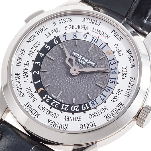 パテックフィリップ ワールドタイム 5230G-014 シルバー/グレー 中古 サブカット 1枚目