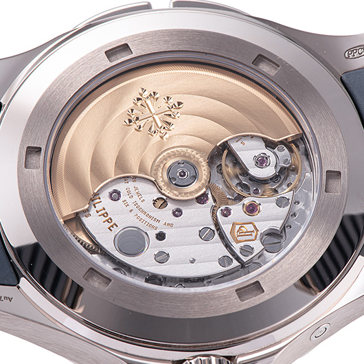 パテックフィリップ アクアノート トラベルタイム 5164G-001 ブルーグレー 新品 サブカット 3枚目