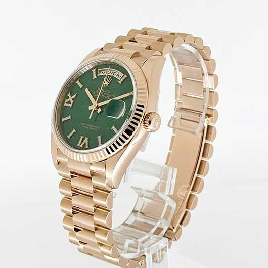 ロレックス デイデイト 36 128235 グリーン 中古 サブカット 1枚目