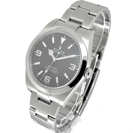 ロレックス エクスプローラーⅠ 214270 ブラック 中古 サブカット 1枚目