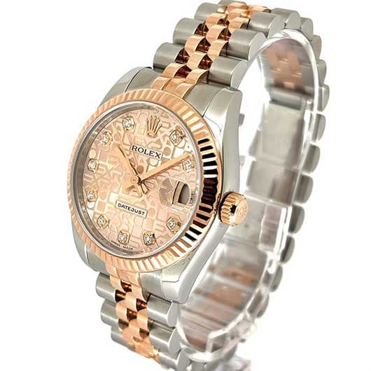 ロレックス デイトジャスト 178271G ピンク 中古 サブカット 1枚目