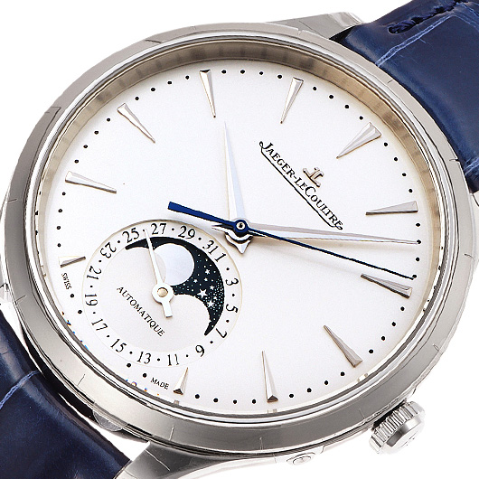 ジャガー・ルクルト マスター ウルトラスリム ムーンフェイズ Q1248420 シルバー 中古 サブカット 1枚目