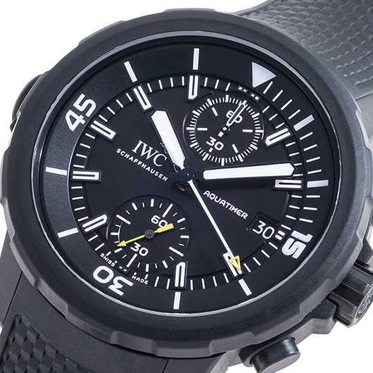 IWC アクアタイマー クロノグラフ ガラパゴス アイランド IW379502 ブラック 中古 サブカット 1枚目