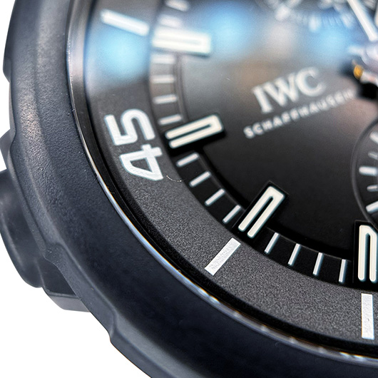 IWC アクアタイマー クロノグラフ ガラパゴス アイランド IW379502 ブラック 中古 サブカット 4枚目