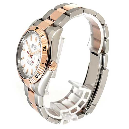 ロレックス デイトジャスト ターノグラフ 116261 ホワイト 中古 サブカット 1枚目