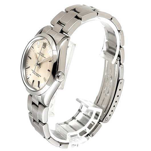 ロレックス オイスター パーペチュアル 1002 シルバー アンティーク サブカット 1枚目