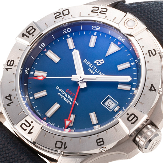 ブライトリング アベンジャー オートマティック GMT 44 A32320101C1X1 ブルー 新品 サブカット 1枚目
