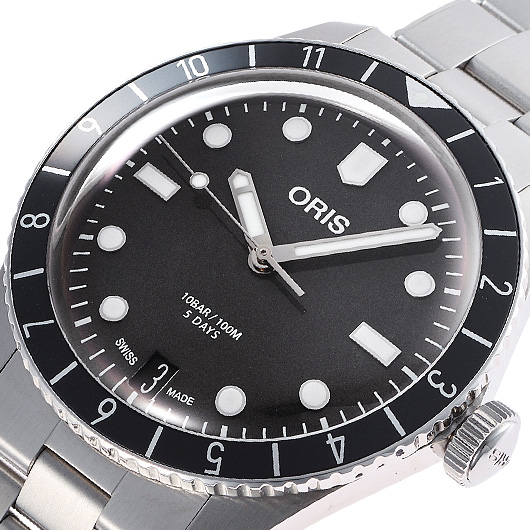 オリス ダイバーズ65 01 400 7772 4054-07 8 20 18 ブラック 新品 サブカット 1枚目
