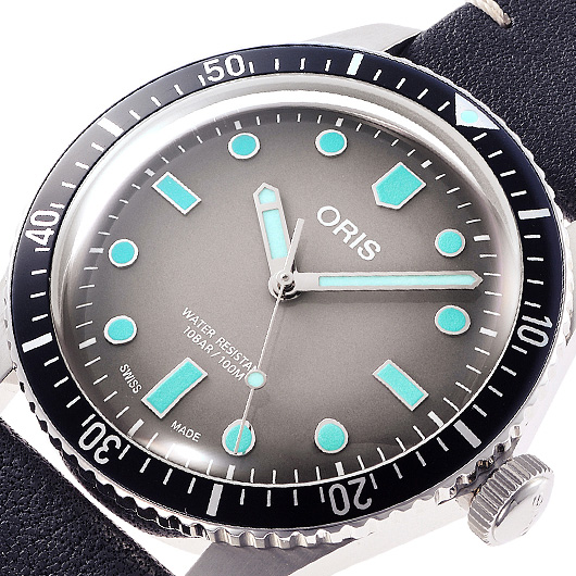 オリス ダイバーズ65 01 733 7707 4053-07 5 20 89 グレー 新品 サブカット 1枚目