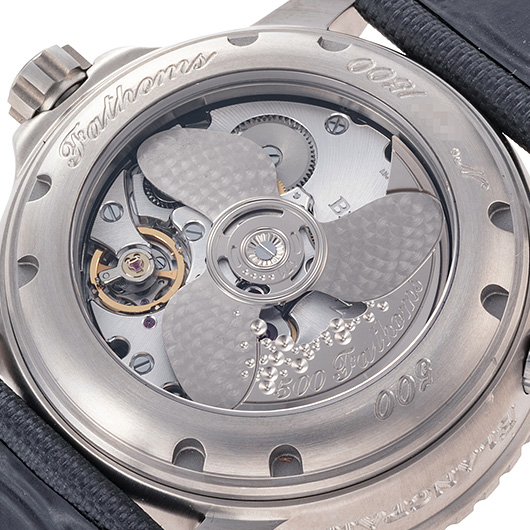 ブランパン フィフティ ファゾムス 500 GMT 50021-12B30-52B ブラック 中古 サブカット 3枚目