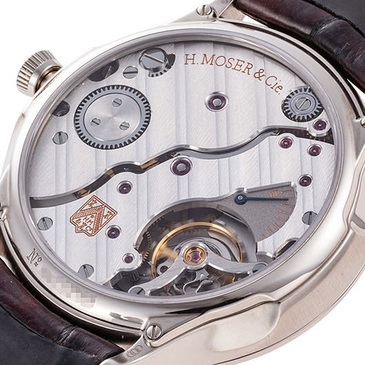 H.モーザー ベンチャー スモールセコンド 2327-0201 グレー 中古 サブカット 3枚目