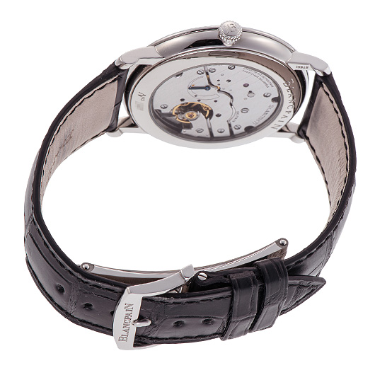 ブランパン ヴィルレ ウルトラスリム 6605-1127-55B ホワイト 中古 サブカット 2枚目