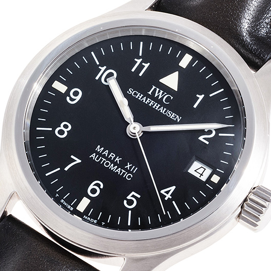 IWC マーク XII IW324101 ブラック 中古 サブカット 1枚目