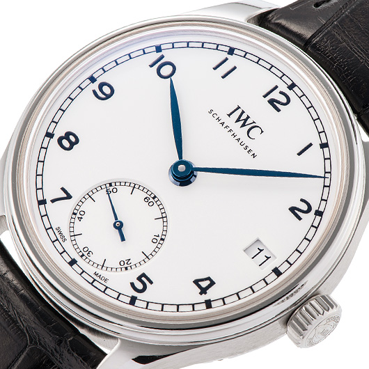 IWC ポルトギーゼ ハンドワインド 8デイズ IW510212 ホワイト 中古 サブカット 1枚目